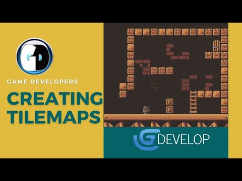 Gdevelop FREE VISUAL Game Engine: HOW TO CREATE TILEMAPS