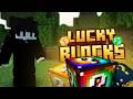 La carrera MAS ABSURDA de LUCKY BLOCKS en Minecraft
