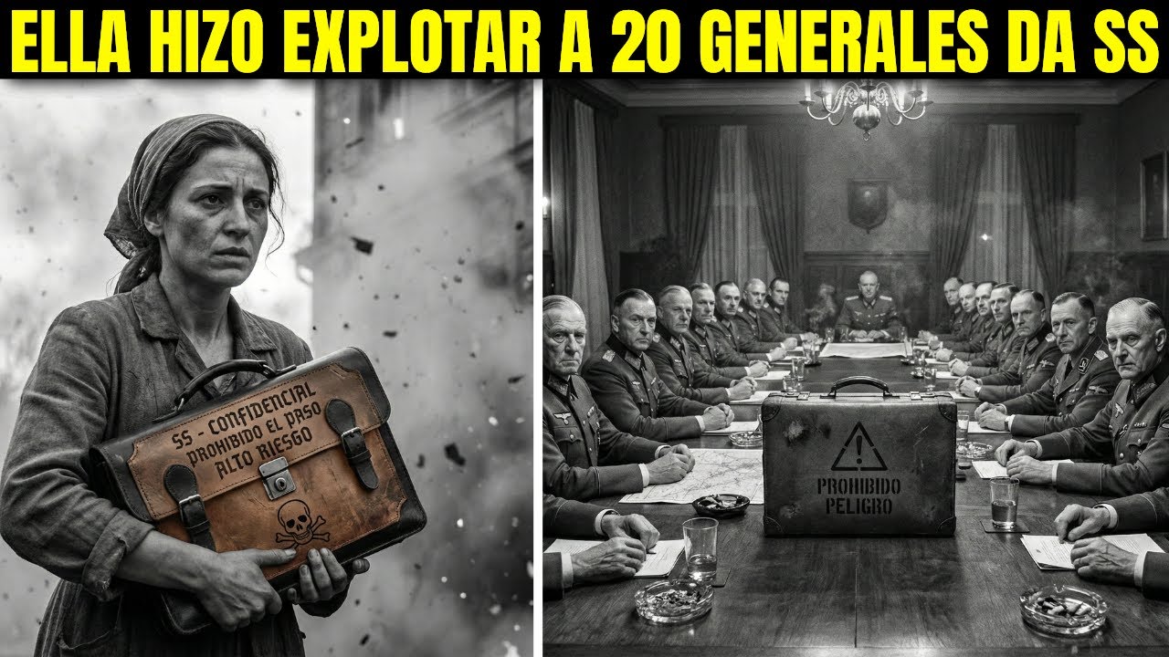 Frayda: la niñera JUDÍA que encontró un MALETÍN secreto de las SS y EXPLOTÓ a 20 generales NAZIS