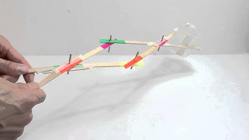 Simple Extending Grabber made of craft sticks