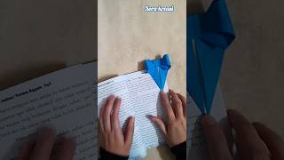 DIY Pembatas Buku Pita Dari Kertas 🎀📖 #diy #tutorial #origami #kreasikertas #papercraft