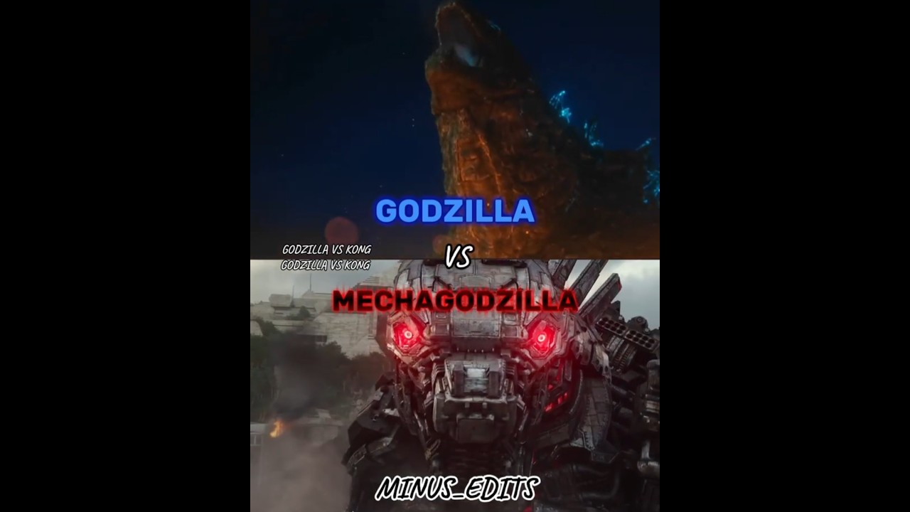 Mechagodzilla (Godzilla Vs Kong) VS Godzilla (Godzilla Vs Kong) Final edit for now