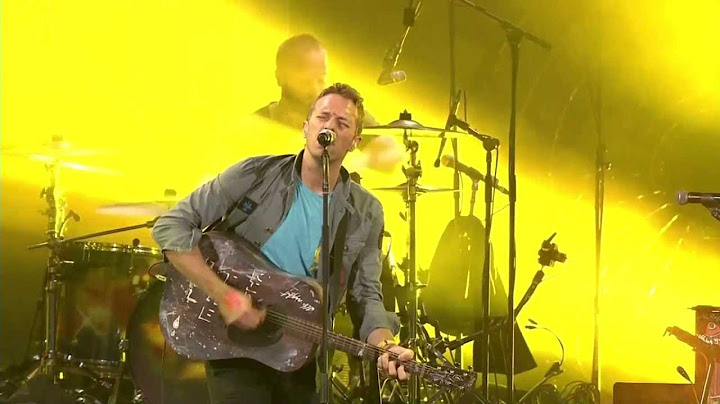 Yellow Live version - Live performance video thumbnail