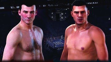 Joe Calzaghe vs David Benavidez FULL FIGHT | Undisputed Boxing Game AI Simulation Gameplay