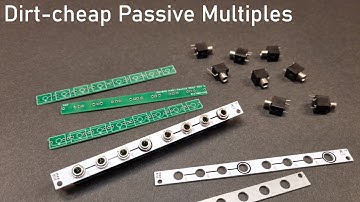 Dirt-cheap Passive Multiples for Eurorack