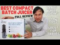 Shine stainless steel free compact batch juicer unboxing review