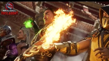 Mortal Kombat: Onslaught - Gameplay Walkthrough Part 1 - Intro+Tutorial (Android, iOS)🔥