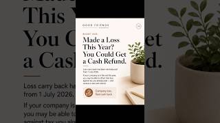 Budget 2026 Loss Carry Back
