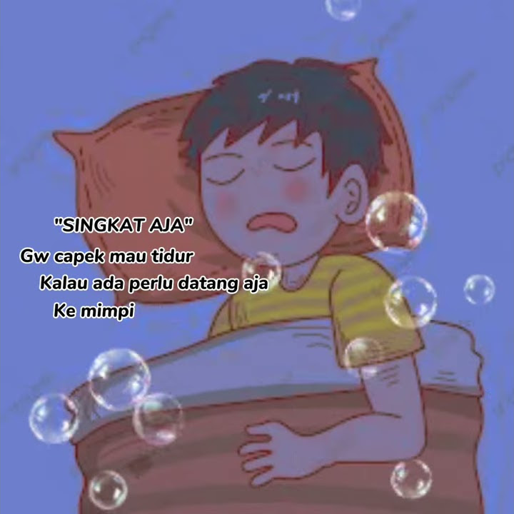 story wa capek mau tidur