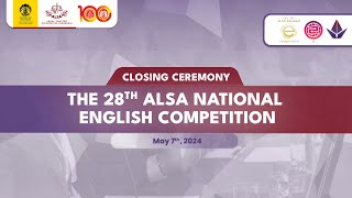 Closing Ceremony The 28th ALSA National English Competition