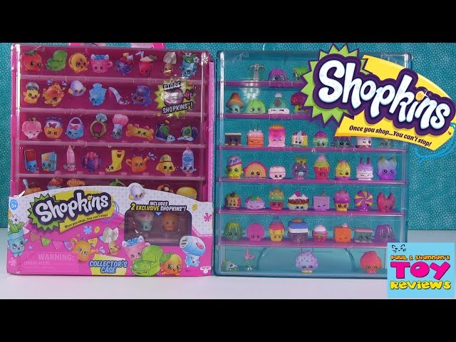 Shopkins Season 4 Glitzi Collectors Case - 8 Exclusive Glitz Shopkins &  Stickers