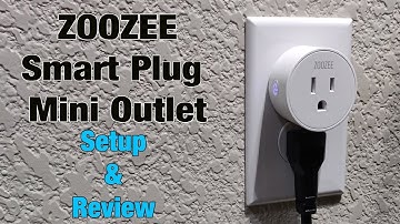 ZOOZEE Smart Plug Mini Outlet - Setup & Review
