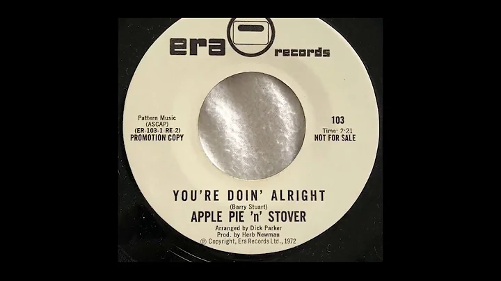 Apple Pie 'N' Stover - You're Doin Alright