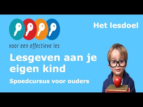 Lesgeven aan je