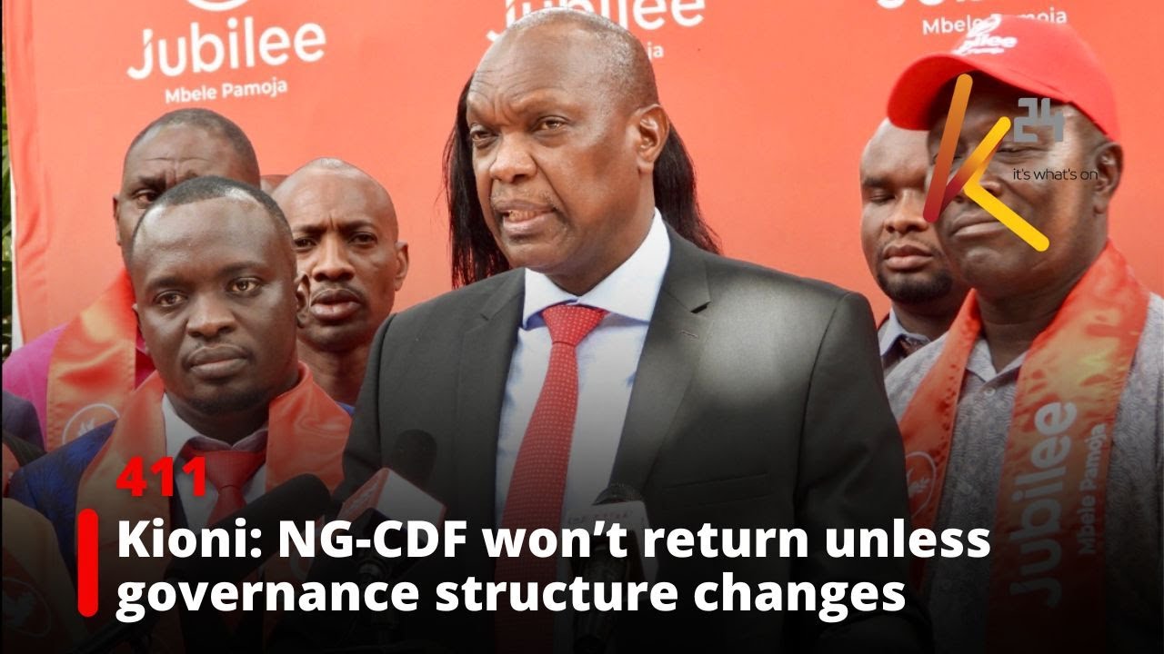 Kioni: NG-CDF won’t return unless governance structure changes