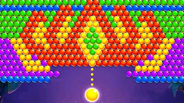 BUBBLE SHOOTER NEW GAMEPLAY LEVEL #482-484 😳 / BUBBLE SHOOTER ANDROID Gameplay #281