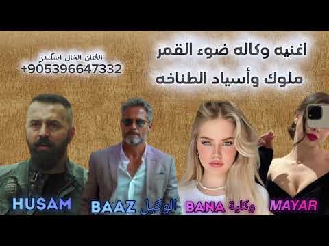 اغنيه وكاله ضوء القمر من ميار إلى الوكيله بانا والوكيل باز والخال حسام اغنيه حماسيه الفنان اسكندر 