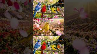 Colorful Birds Singing & Peaceful Piano for Deep Relaxation