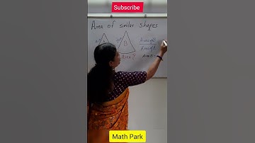 Area of similar shapes