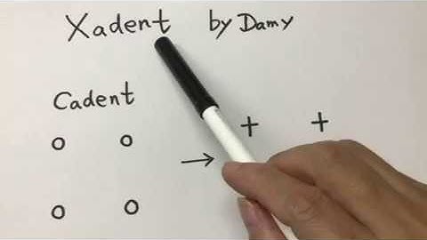 如何畫一般圖樣How to draw the Tangle Pattern XADENT