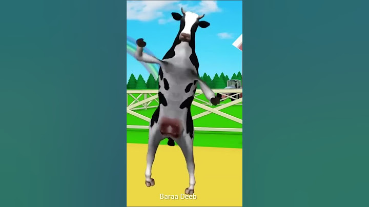 البقرة الراقصة | البقرة الحلوب |  بقرة العيد |  بقرة تطعم اولادها | اطفال البقرة | the cow