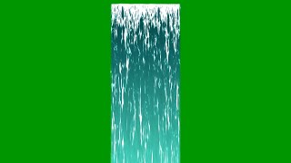 Anime Waterfall Green Screen 2