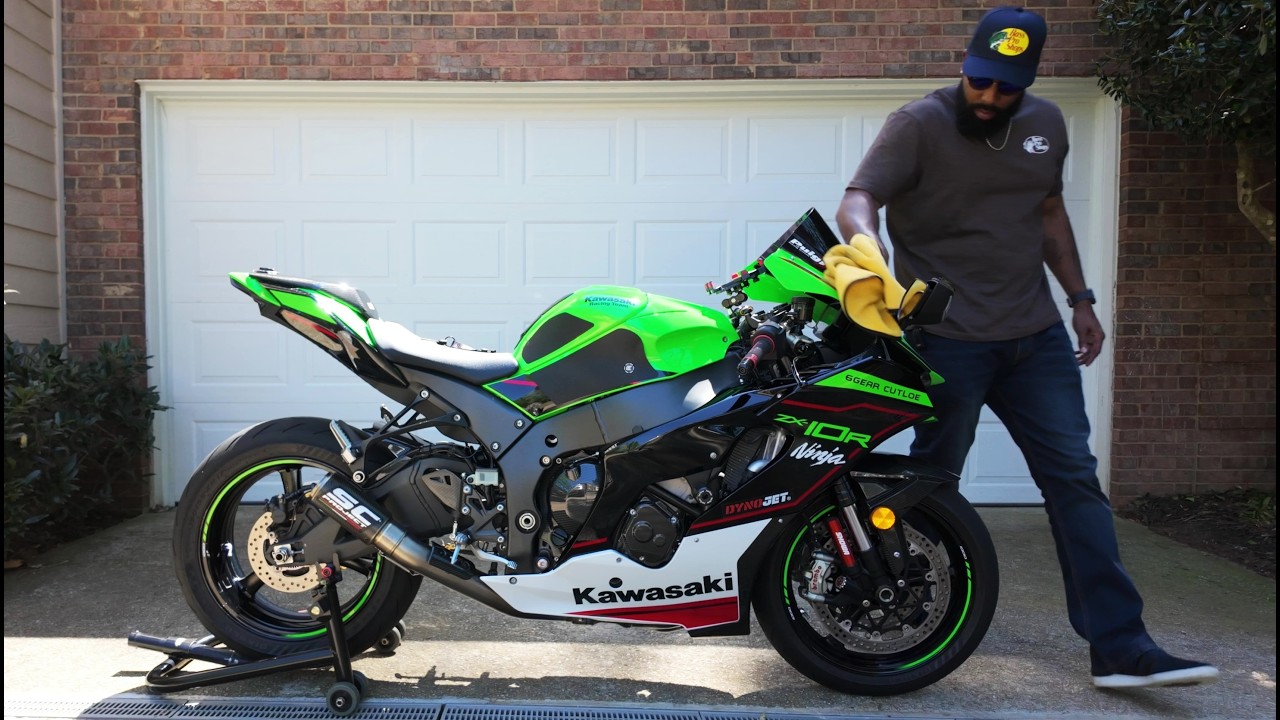 Getting The ZX10R Ready For The Streets - YouTube