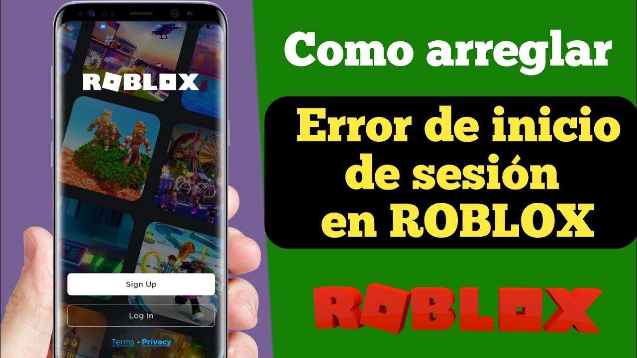 Cómo se soluciona el error de inicio de sesión en Roblox?