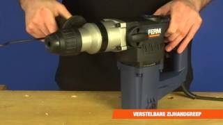 injecteren Bandiet slang Ferm Pneumatische boorhamer - 850W - HDM1028 - YouTube