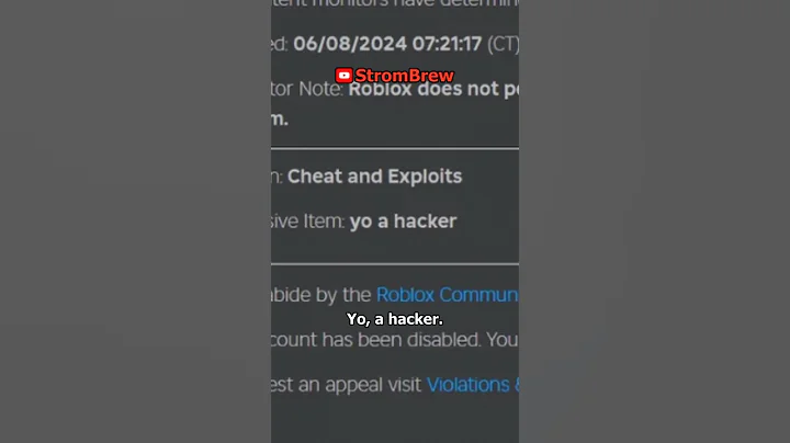 what's your DUMBEST roblox ban?