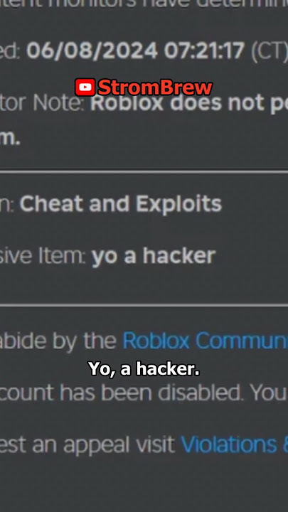 what's your DUMBEST roblox ban?