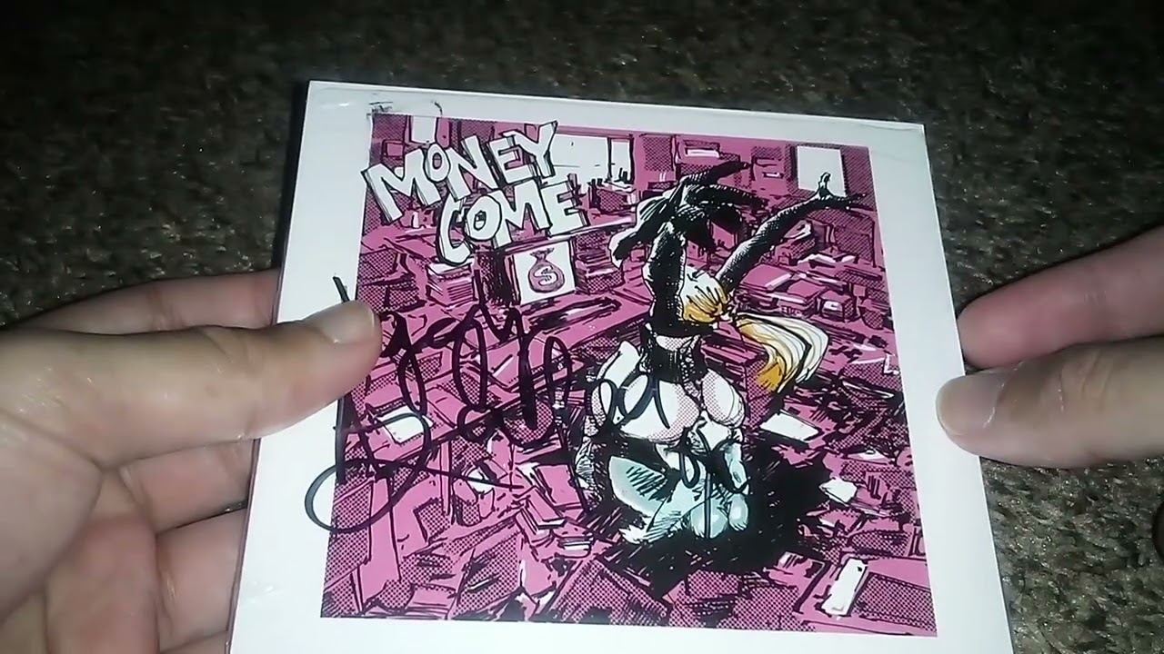 Unboxing Iggy Azalea Money Come Autographed 2023 single CD!