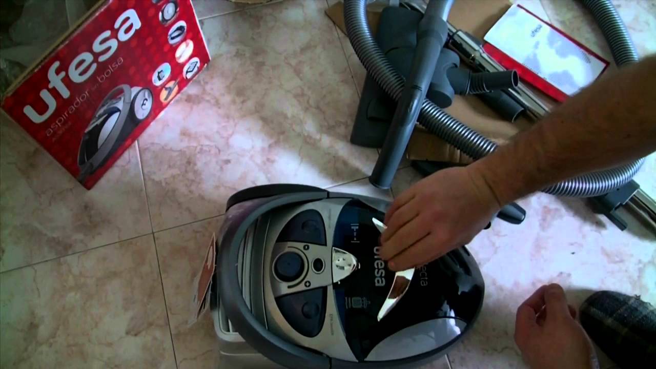 Aspiradora sin bolsa UFESA AS3016E [unboxing montaje y prueba] - YouTube