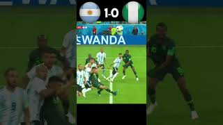Argentina vs Nigeria World Cup 2018