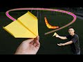 Folding a boomerang paper plane 100 of you did it wrong