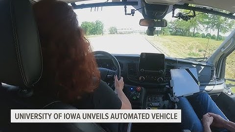 University of Iowa researchers looking to improve use of automated vehicles on rural roads