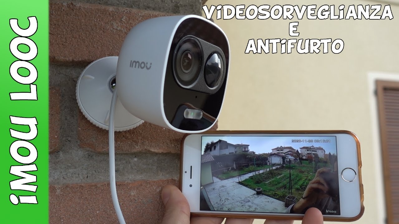 Telecamera di videosorveglianza Amazon con funzione antifurto e sirena di  allarme. Recensione e test - YouTube