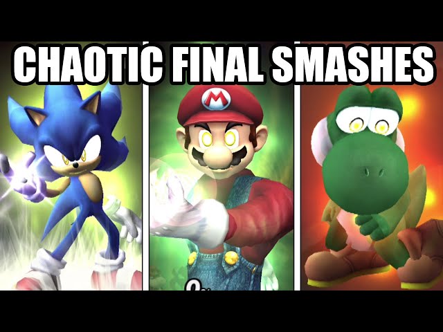 32 OVERPOWERED and CHAOTIC Final Smashes (Smash Bros Mods) class=