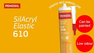 PENOSIL SilAcryl Elastic 610 Paintable sealant