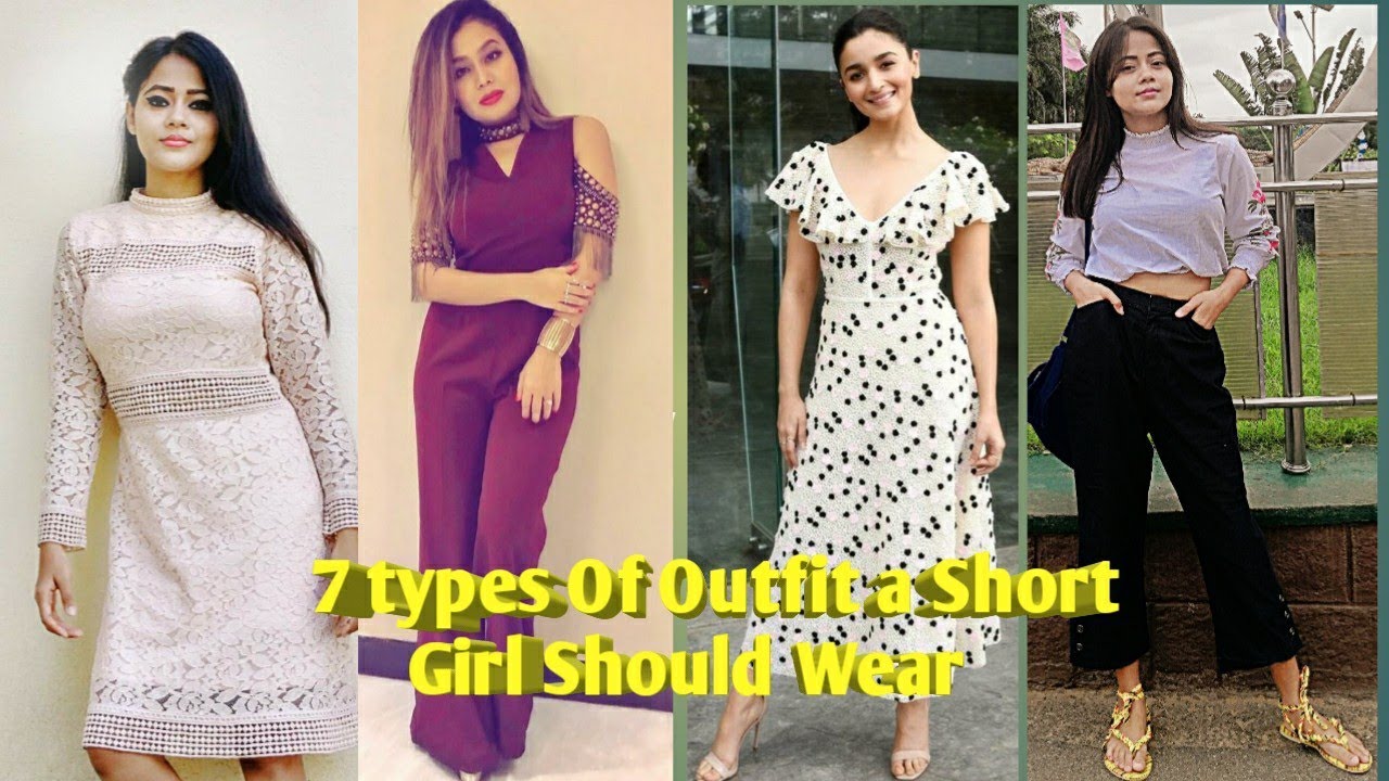 7 Types Of Dresses A Short Height Girl Should Wear To Look Taller | Fashion  Tips For Short Girls - Youtube