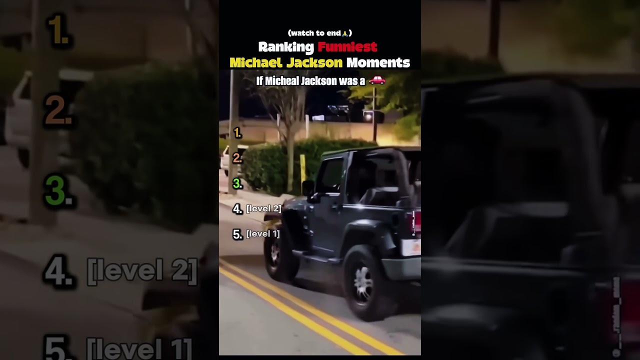 Ranking The Funniest Michael Jackson Moments