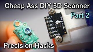 Worst DIY 3D Scanner in the World - Part 2 [Arduino, ESP8266, Lidar, WiFI, WebGL]
