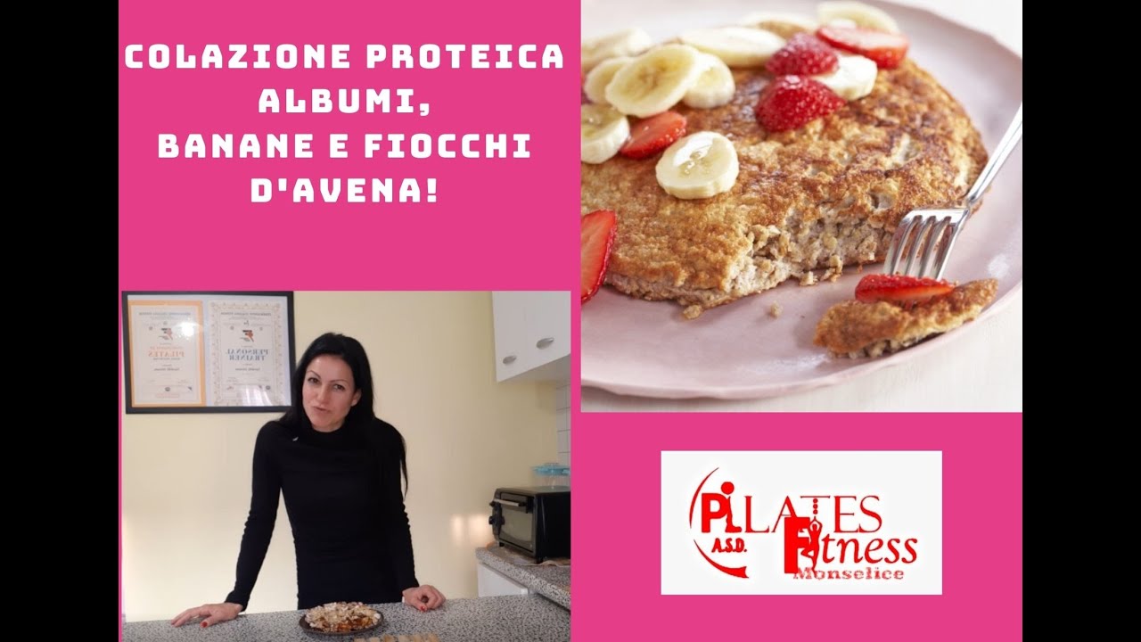 Colazione proteica - ricetta veloce con albumi e frutta