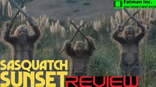 F****** Weird | Sasquatch Sunset Quick Thoughts Movie Review