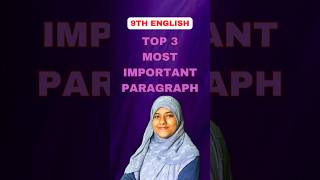 9th English Top 3 English Important Questions english public2025 importantquestions revision