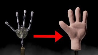 Stop Motion Silicone Puppet Hand Making (Workflow) screenshot 2
