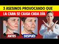¡Alto ya! 3 hábitos diarios que te están "arrastrando" la cara silenciosamente