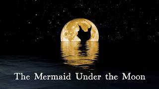 Mermaid swimming in Moonlight (Full Moon swim in Lake Michigan during the Sturgeon Moon)