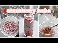 How to make strawberry boba from my tiktok kailintv