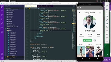 ui copied from dribble coded in react native.